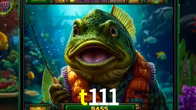 Personagem de peixe pescador do popular jogo de slot com tema de pescaria, uma das emocionantes opções de caça-níqueis para jogar e ganhar no cassino t111.